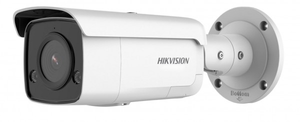 [DS-2CD2T86G2-ISU/SL(2.8MM)(C)(O-STD)] Hikvision 8 MP Strobe Light and Audible Warning Bullet Camera 2.8mm