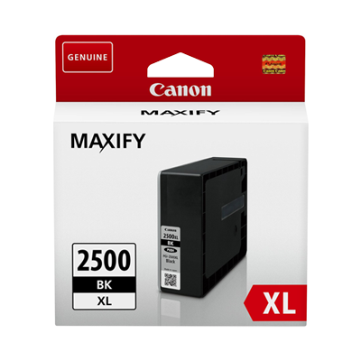 Canon PGI-2500XLBK Black Original High Capacity Ink Cartridge