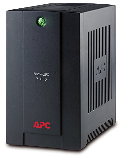 APC Back-UPS Line-interactive UPS - 700 VA/390 WTower - 6 Hour - 230 V AC - 230 V AC - 4 X IEC 60320 C13